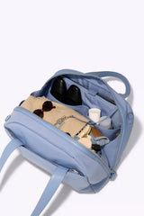 The Duffle in Dusty Blue